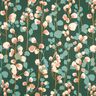 Satin de coton plantes grimpantes &ndash; vert fonc&eacute;/sable,  thumbnail number 1