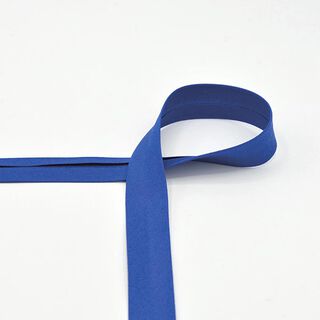 Biais en coton Popeline [20 mm] – bleu roi, 