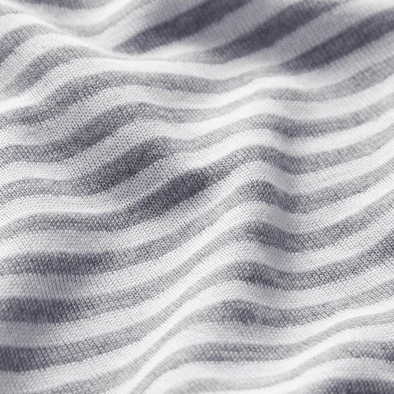 Jersey double face rayures et uni – blanc/gris,  image number 3