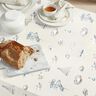Tissu de décoration Panama Petit bateau – nature/bleu clair,  thumbnail number 8