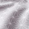 Tissu en coton Cretonne Étoiles japonaises Asanoha – gris,  thumbnail number 2