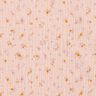 Tissu double gaze de coton fleurs romantiques – rosé,  thumbnail number 1