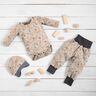 Jersey coton Cerf heureux dans les feuilles d'automne Impression numérique  – nature,  thumbnail number 6