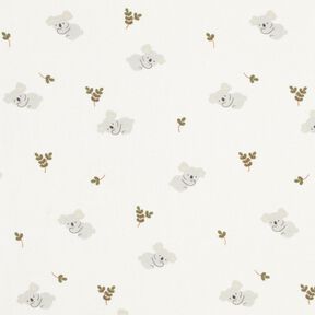 Jersey coton Koalas fatigués – écru, 