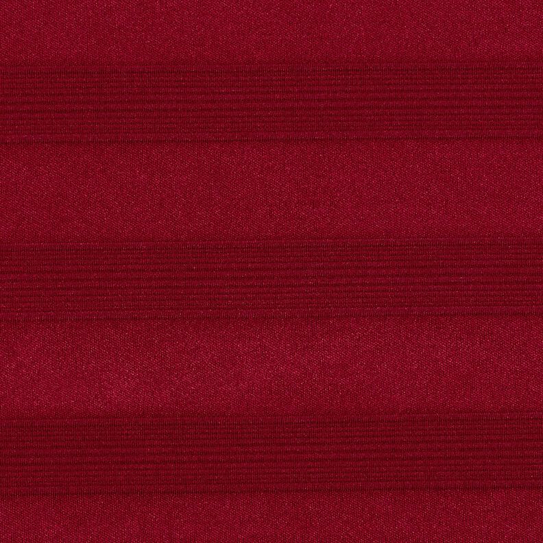 Jersey larges rayures structurées – rouge bordeaux,  image number 1