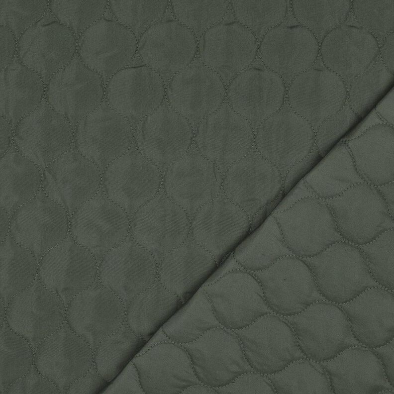 Tissu matelassé Motif circulaire | Poppy Fabrics – pin foncé,  image number 4