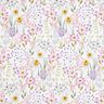 Tissu en coton Popeline Jonquilles – ivoire/vieux rose clair,  thumbnail number 1