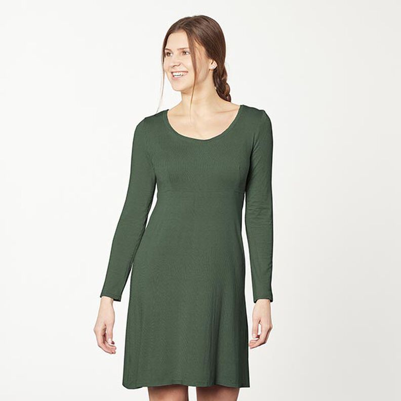 GOTS Jersey coton | Tula – olive,  image number 5
