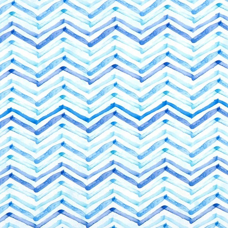 Tissu d’extérieur Canvas pointes – bleu,  image number 1