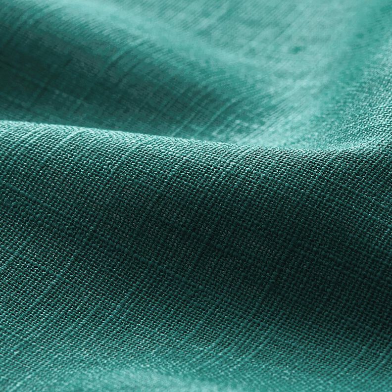 Tissu de lin en ramie mélangée medium – sapin bleu, image number 2