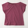 Jersey coton Medium uni – rouge bordeaux,  thumbnail number 8