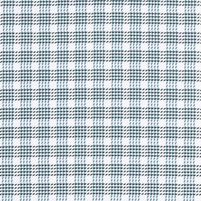 Tissu pour chemisier Pied de poule – blanc/anthracite, 