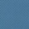 Coton enduit petits pois – bleu jean,  thumbnail number 1