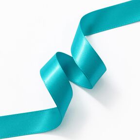 Ruban de satin [15 mm] – bleu aqua, 