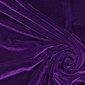 Velours stretch lilas, 