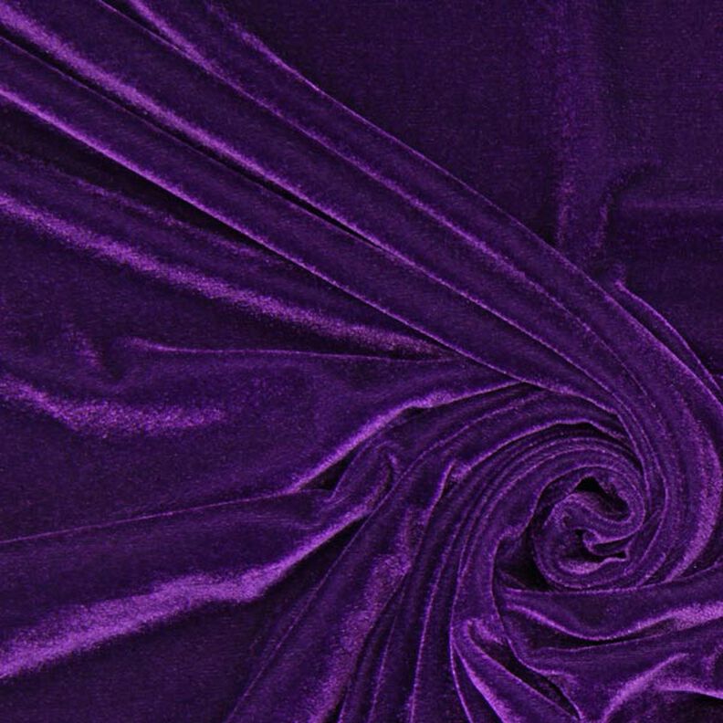 Velours stretch lilas,  image number 1