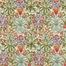 Tissu de décoration Gobelin motif floral art nouveau – crème/vert clair,  thumbnail number 1