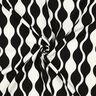 Tissu viscose LENZING™ ECOVERO™ Rétro – noir/blanc,  thumbnail number 3