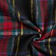 Tissu manteau en tartan en laine vierge mélangée – noir/rouge,  thumbnail number 3
