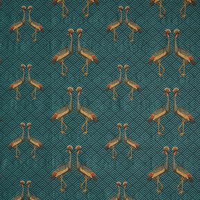 Jacquard Gobelin Paon – pétrole, 