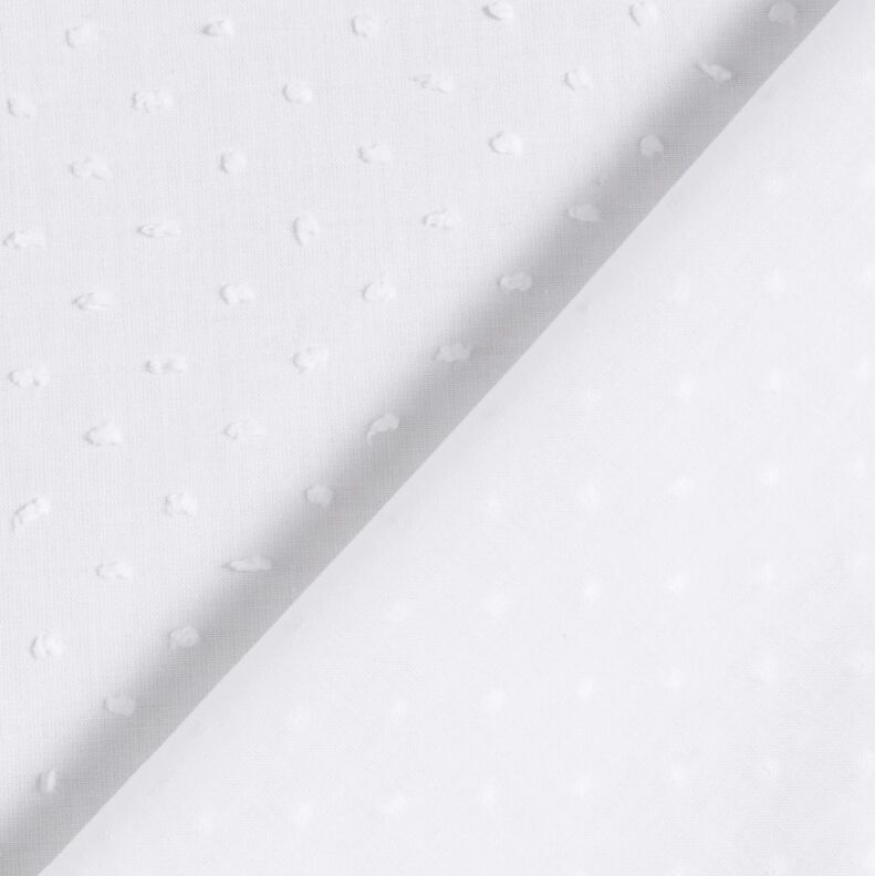 Batiste de coton Dobby – blanc, image number 3
