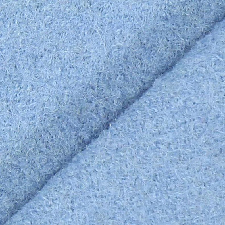 Loden de laine foulé – bleu clair,  image number 3