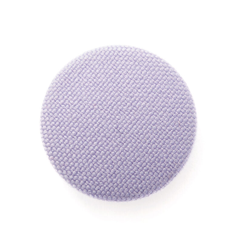 Bouton recouvert, Classic Poly – lilas pastel,  image number 1