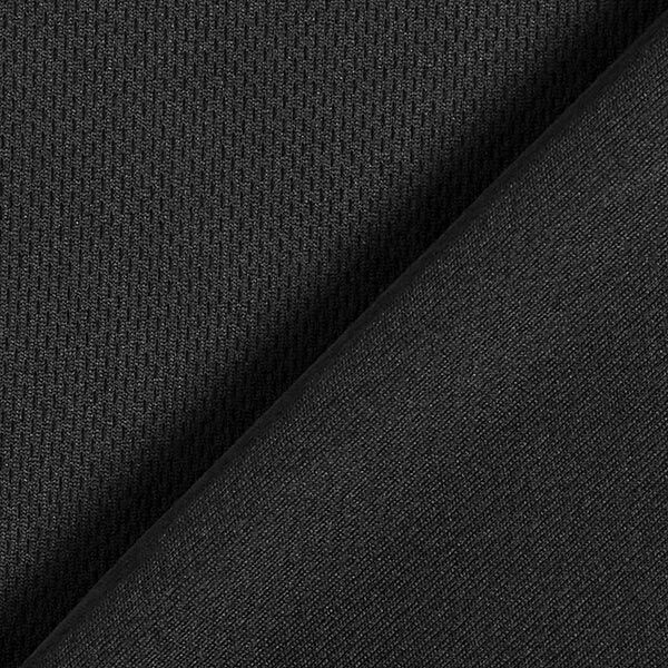 Jersey piqué sport léger – noir,  image number 3