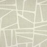 Tissu pour voilages Mélange lin Formes  – roseau/nature,  thumbnail number 1