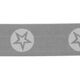 Bande de caoutchouc Stars [40 mm] - gris,  thumbnail number 1