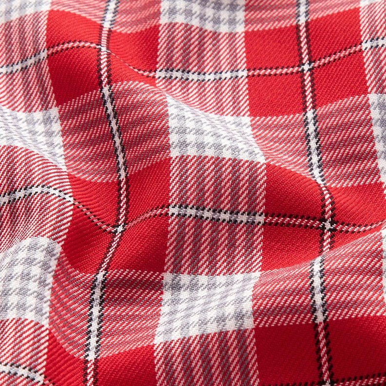 Viscose mélangée Prince de Galles – chili, image number 2