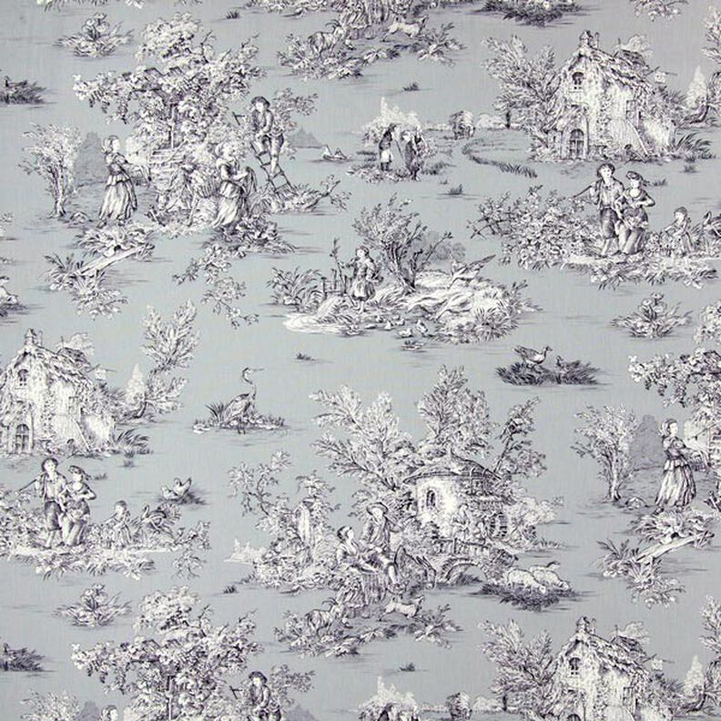 Tissu de décoration Pastorale 280 cm – gris,  image number 1