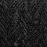 Fourrure synthétique lignes ondulées – noir,  thumbnail number 1