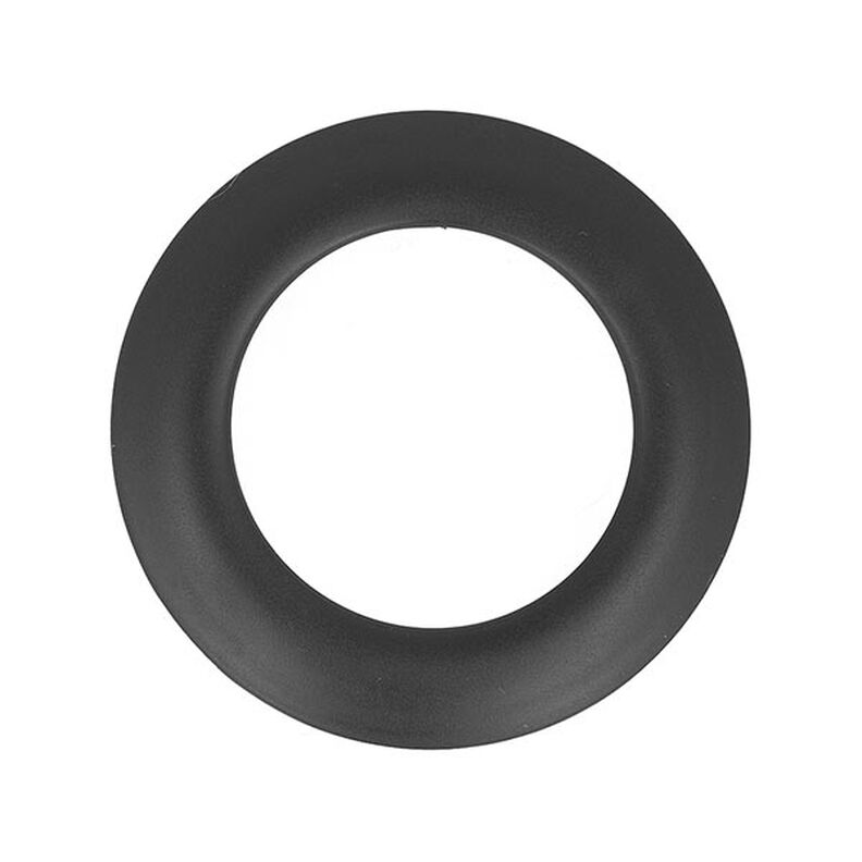 Anneau de rideau œillets clic-clac, mat [Ø 40mm] – noir,  image number 1