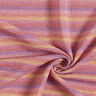 Jersey pailleté Rayures en dégradé de couleurs – rose vif,  thumbnail number 3