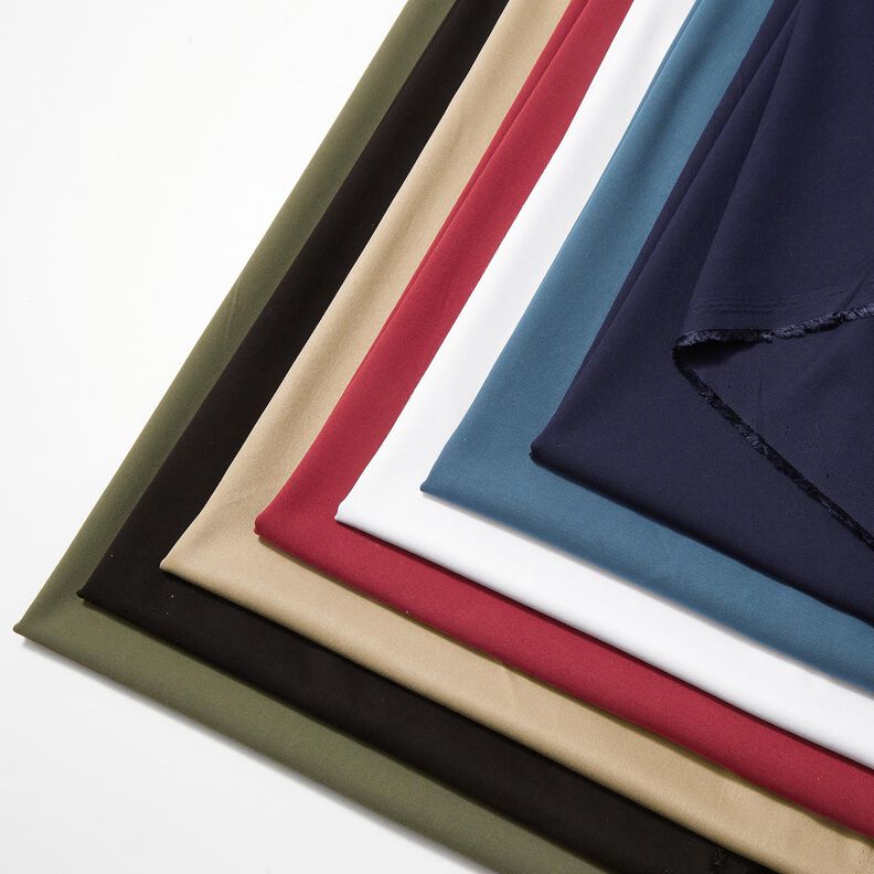 Viscose Stretch Uni &ndash; rouge fonc&eacute;,  image number 5