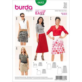 Jupe, Burda 6682, 