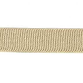 Ruban élastique Basique - beige, 