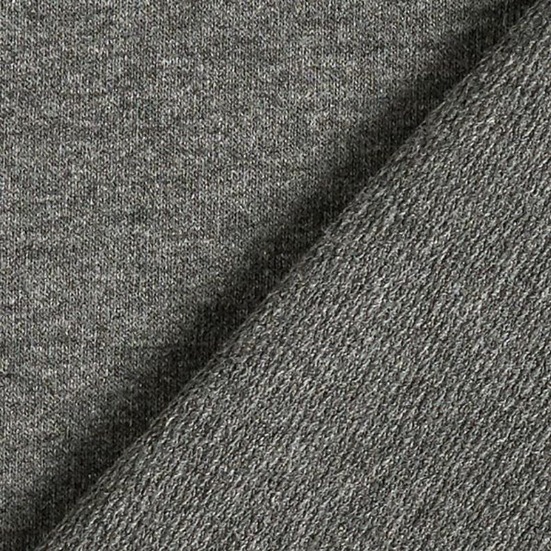 French Terry chiné fin – anthracite/gris,  image number 5