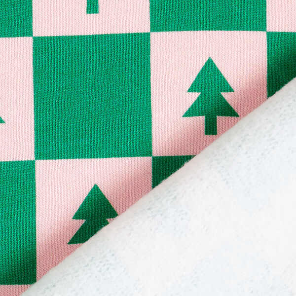 Soft sweat Sapins de Noël – vert genévrier/rose clair, image number 4