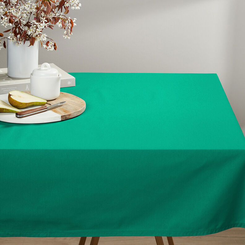 Tissu en coton Cretonne Uni – vert genévrier,  image number 5