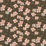 Jersey coton Jolies petites fleurs – kaki,  thumbnail number 1