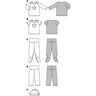 Shirt / Pantalon / Bonnet, Burda 9423,  thumbnail number 5