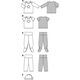 Shirt /  Pantalon / Bonnet, Burda 9423,  thumbnail number 5