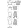 Shirt /  Pantalon / Bonnet, Burda 9423,  thumbnail number 5