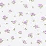 Popeline coton zarte Rosen – lavande/blanc,  thumbnail number 1