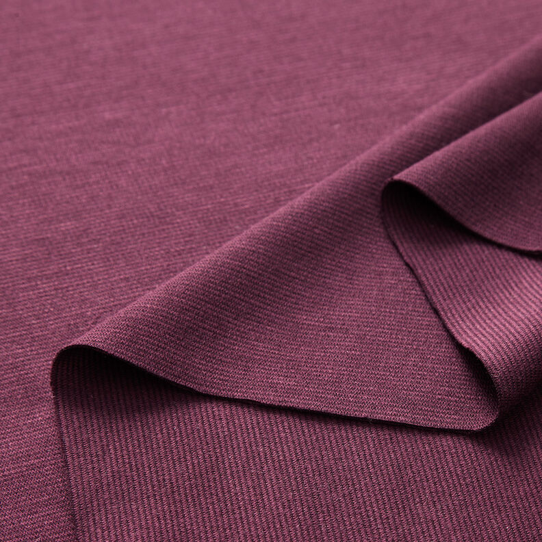 Jersey romanite Classique – rouge bordeaux,  image number 4