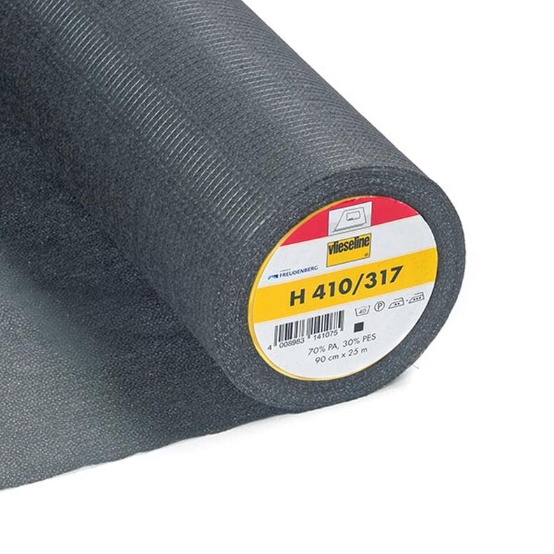 H 410 Entoilage thermocollant | Vlieseline – anthracite,  image number 1