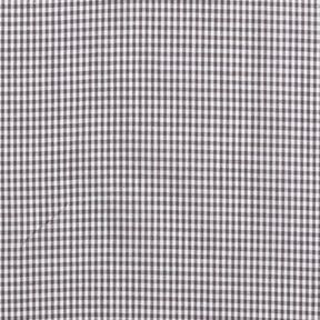 Popeline coton Carreaux miniatures – gris pierre/blanc, 