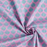Coton enduit Sujets abstraits – rose/bleu aqua,  thumbnail number 3